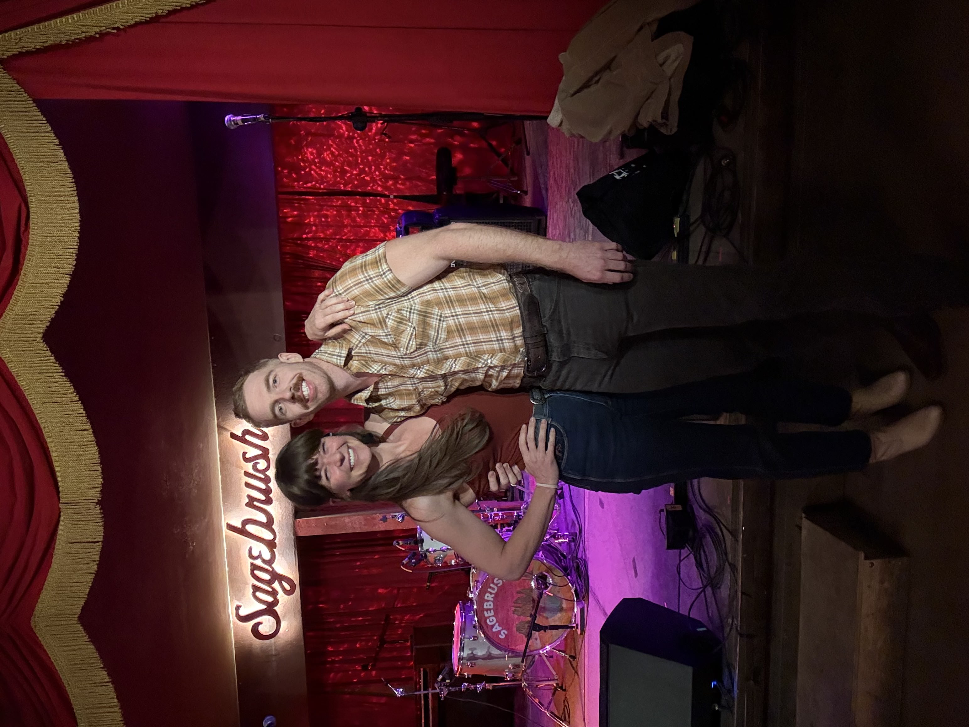Double or Nothing Two-Step instructors at Sagebrush Austin